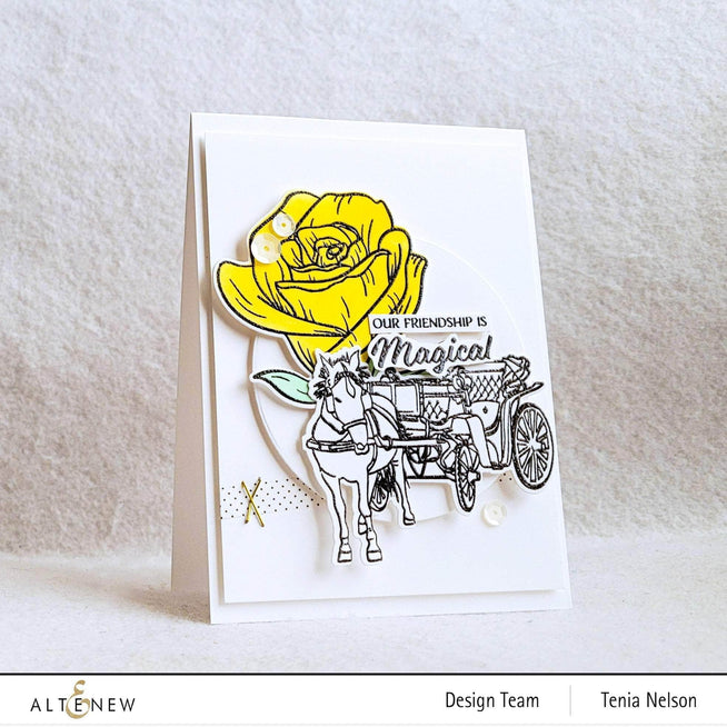 Photocentric Clear Stamps Fairy Tale Rose Stamp Set