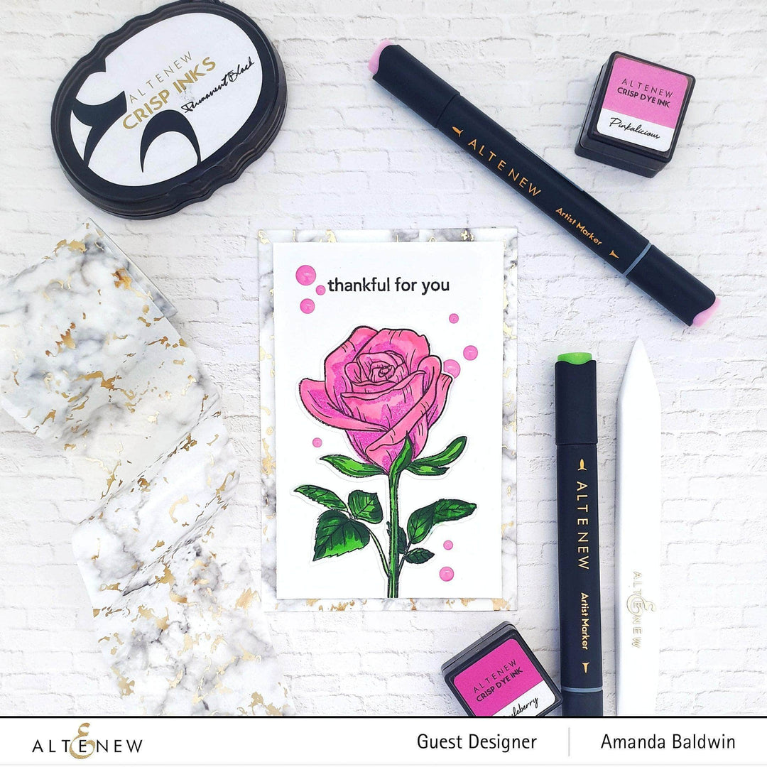 Photocentric Clear Stamps Fairy Tale Rose Stamp Set