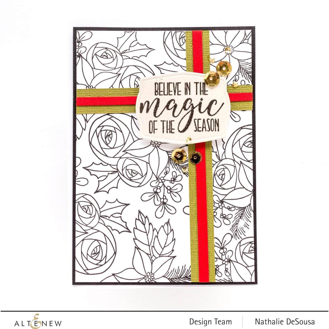Photocentric Clear Stamps Festive Florets Stamp Set