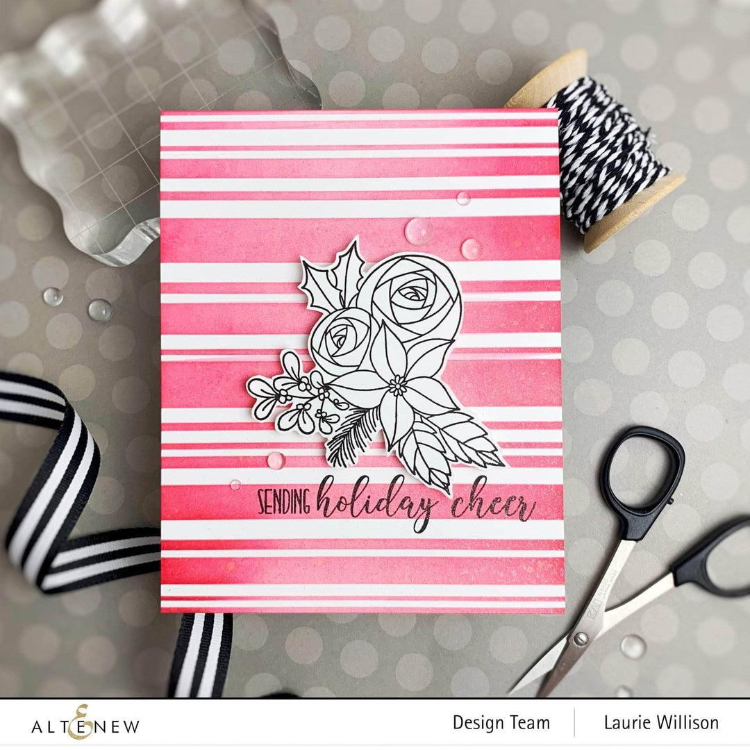 Photocentric Clear Stamps Festive Florets Stamp Set