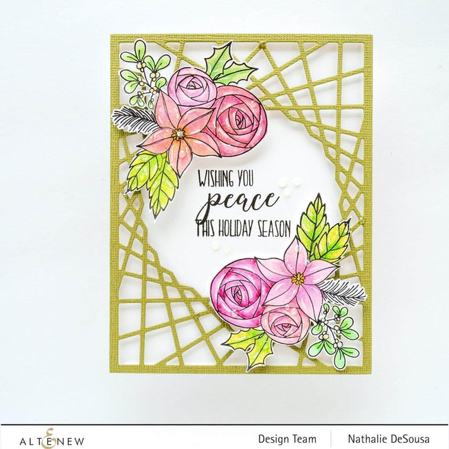 Photocentric Clear Stamps Festive Florets Stamp Set