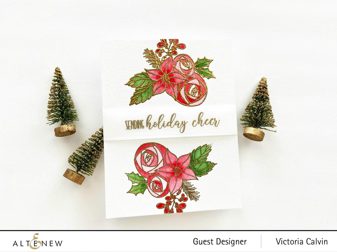 Photocentric Clear Stamps Festive Florets Stamp Set