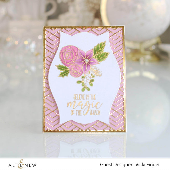 Photocentric Clear Stamps Festive Florets Stamp Set