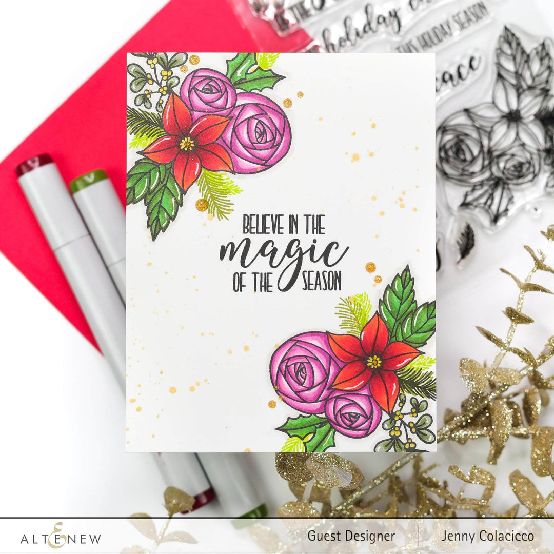 Photocentric Clear Stamps Festive Florets Stamp Set