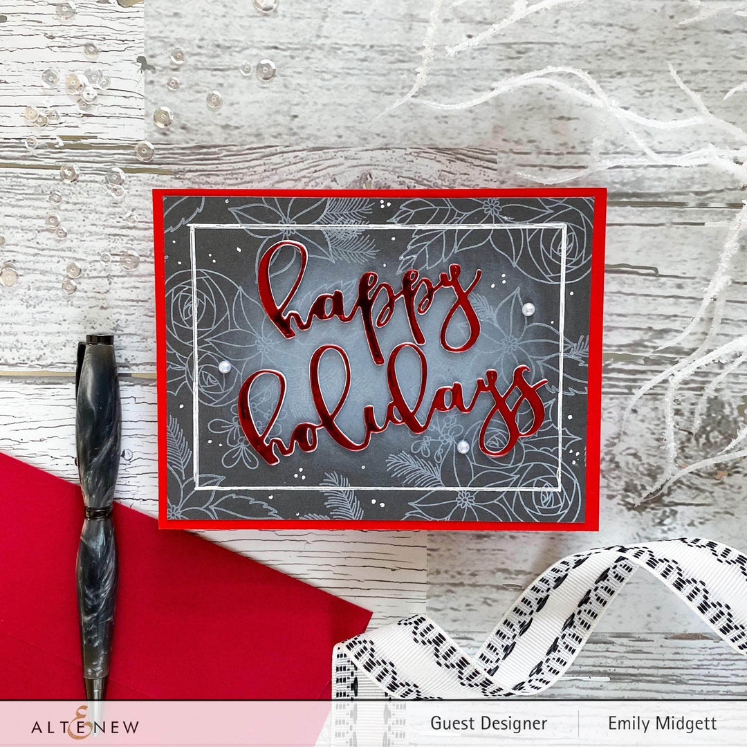 Photocentric Clear Stamps Festive Florets Stamp Set
