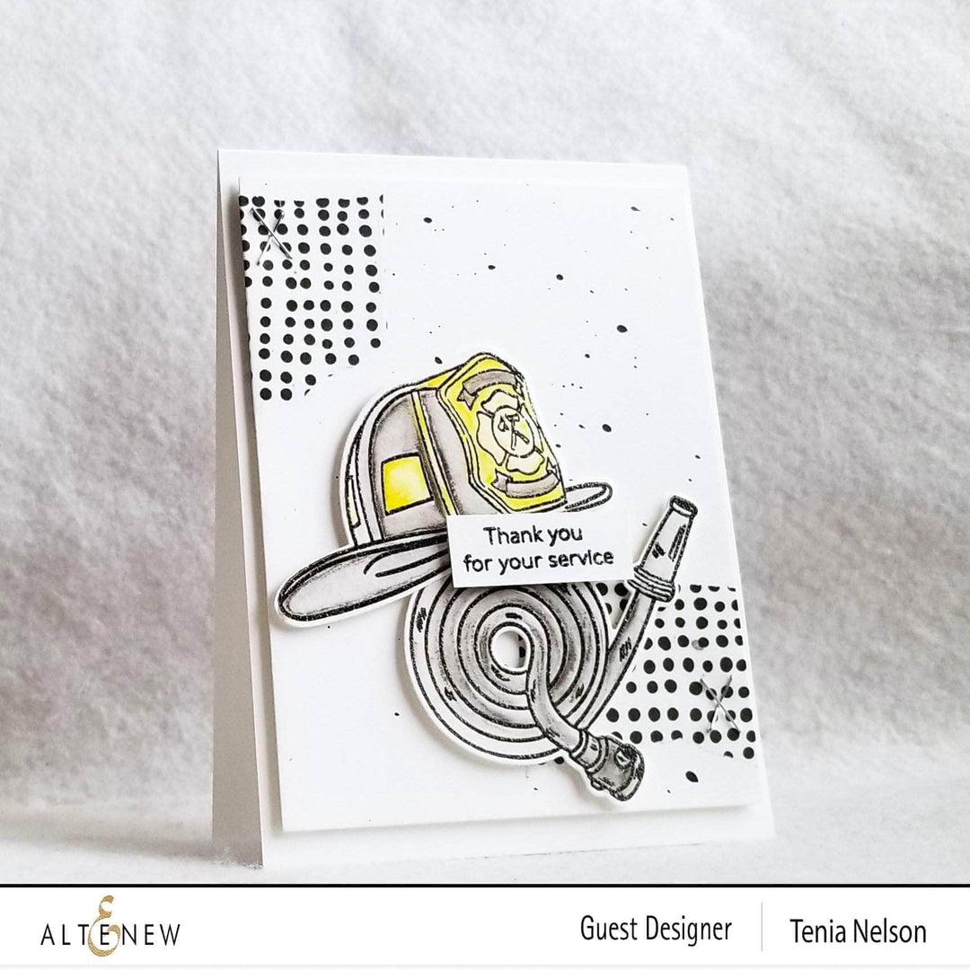 Photocentric Clear Stamps Firefighter Heroes Stamp Set