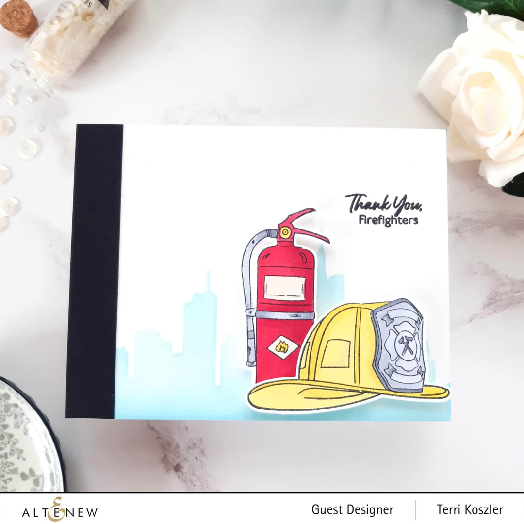 Photocentric Clear Stamps Firefighter Heroes Stamp Set