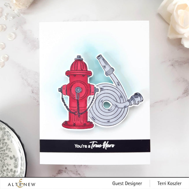Photocentric Clear Stamps Firefighter Heroes Stamp Set