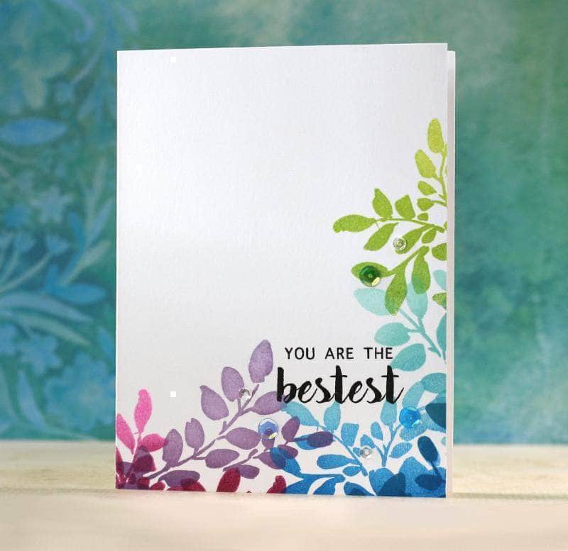 Photocentric Clear Stamps Floral Shadow Stamp Set
