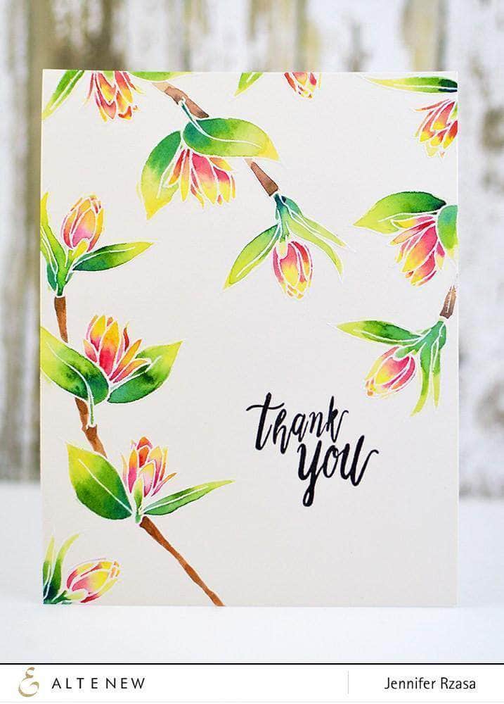 Photocentric Clear Stamps Floral Sprig Stamp Set