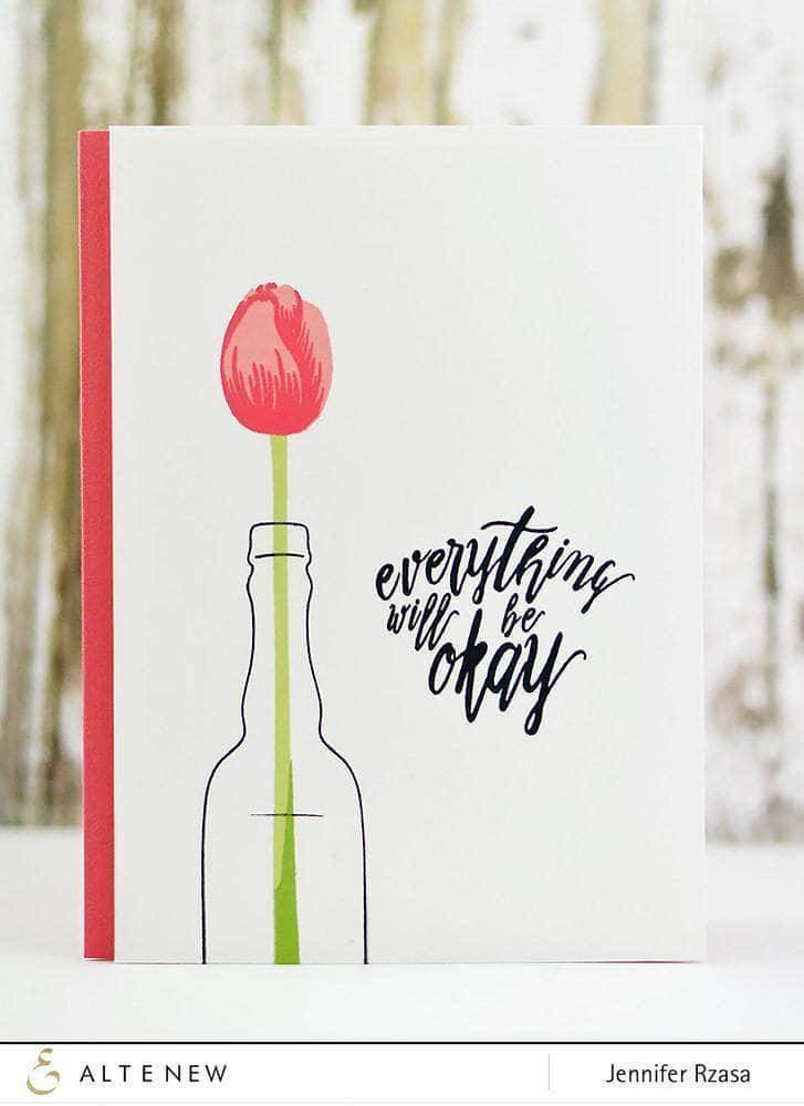 Photocentric Clear Stamps Floral Sprig Stamp Set