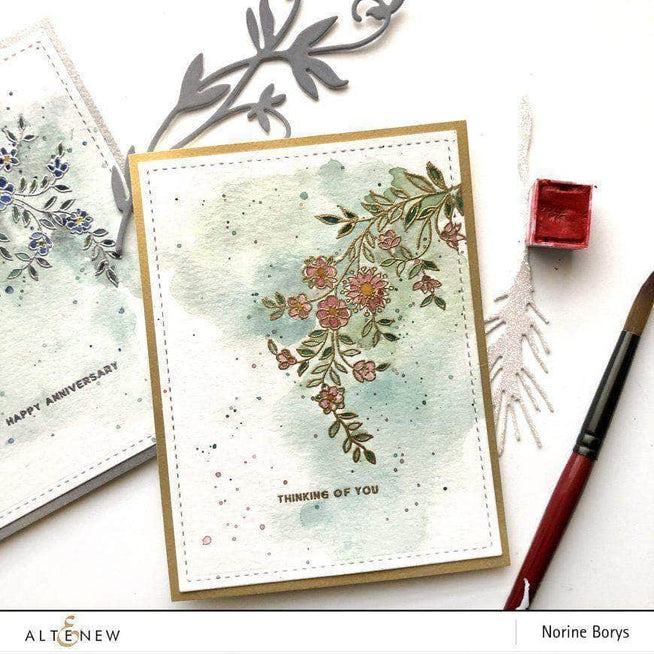 Photocentric Clear Stamps Flower Vine Stamp Set