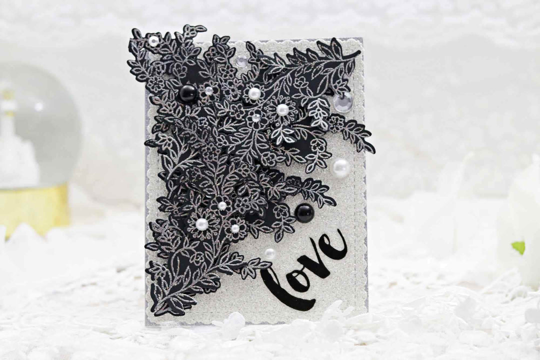 Photocentric Clear Stamps Flower Vine Stamp Set