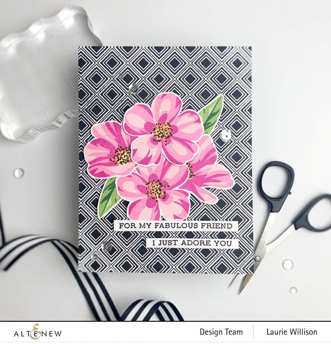 Photocentric Clear Stamps Flowering Cistus Stamp Set
