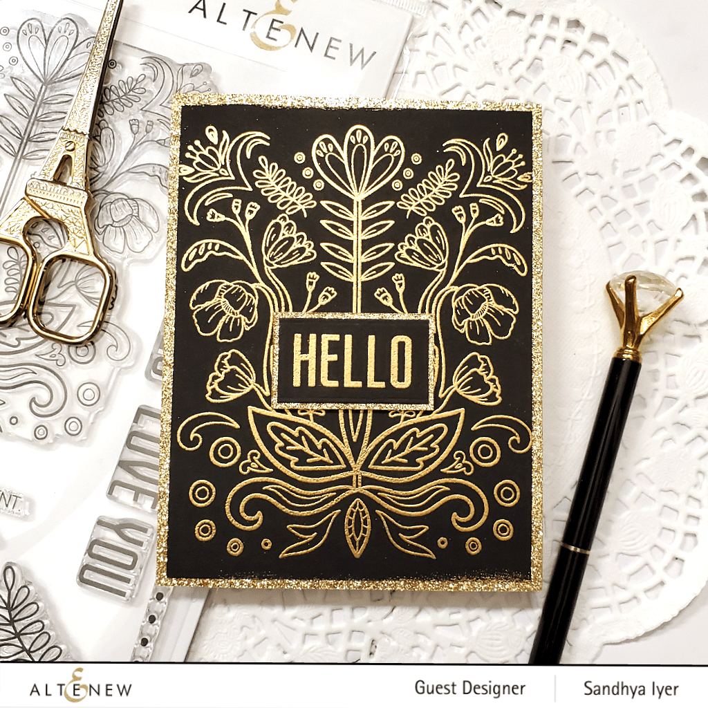 Photocentric Clear Stamps Folk Art Stamp Set