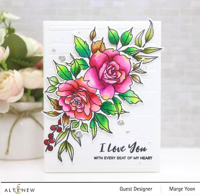 Photocentric Clear Stamps Forever in Love Stamp Set