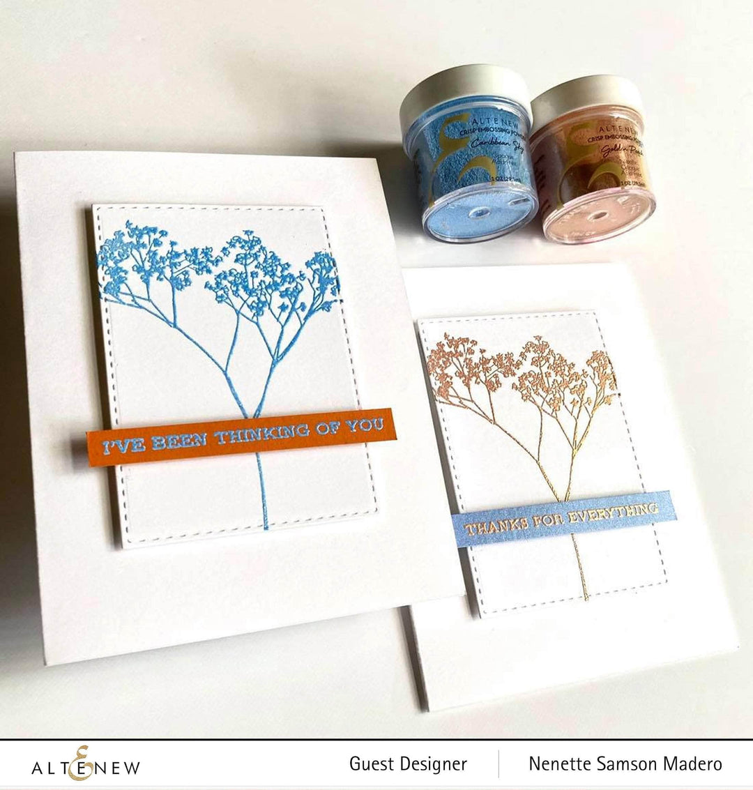 PMA Industries, Inc. Clear Stamps Fragile Foliage Stamp Set