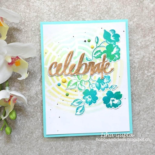 Photocentric Clear Stamps Frosted Garden Stamp Set