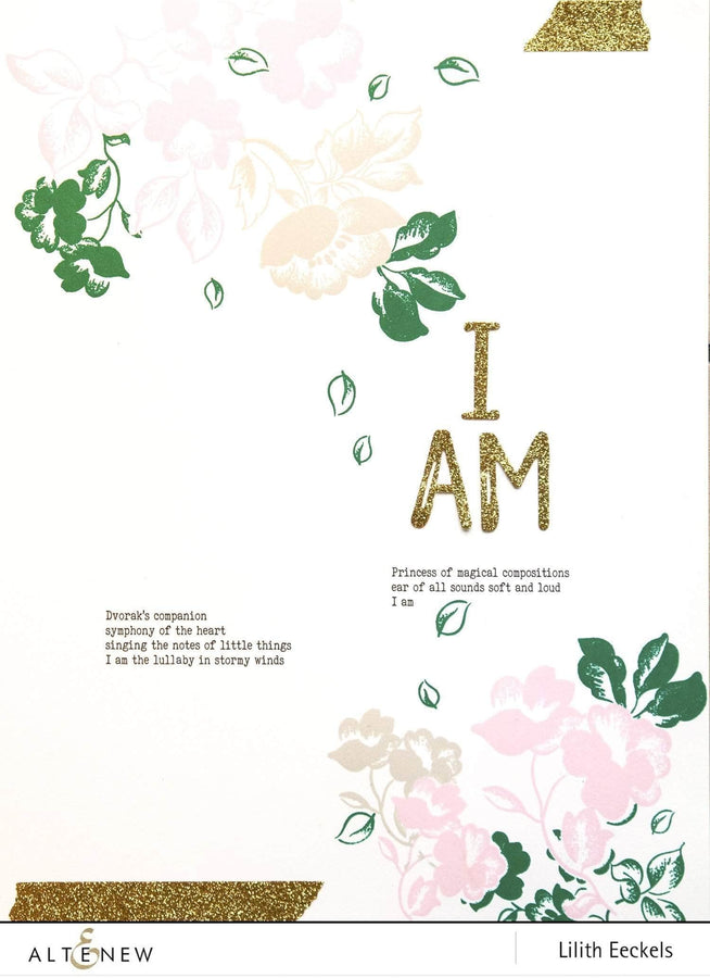 Photocentric Clear Stamps Frosted Garden Stamp Set