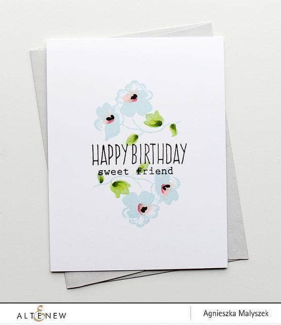 Photocentric Clear Stamps Frosted Garden Stamp Set