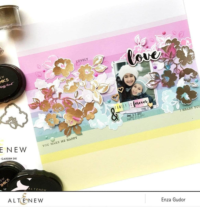 Photocentric Clear Stamps Frosted Garden Stamp Set