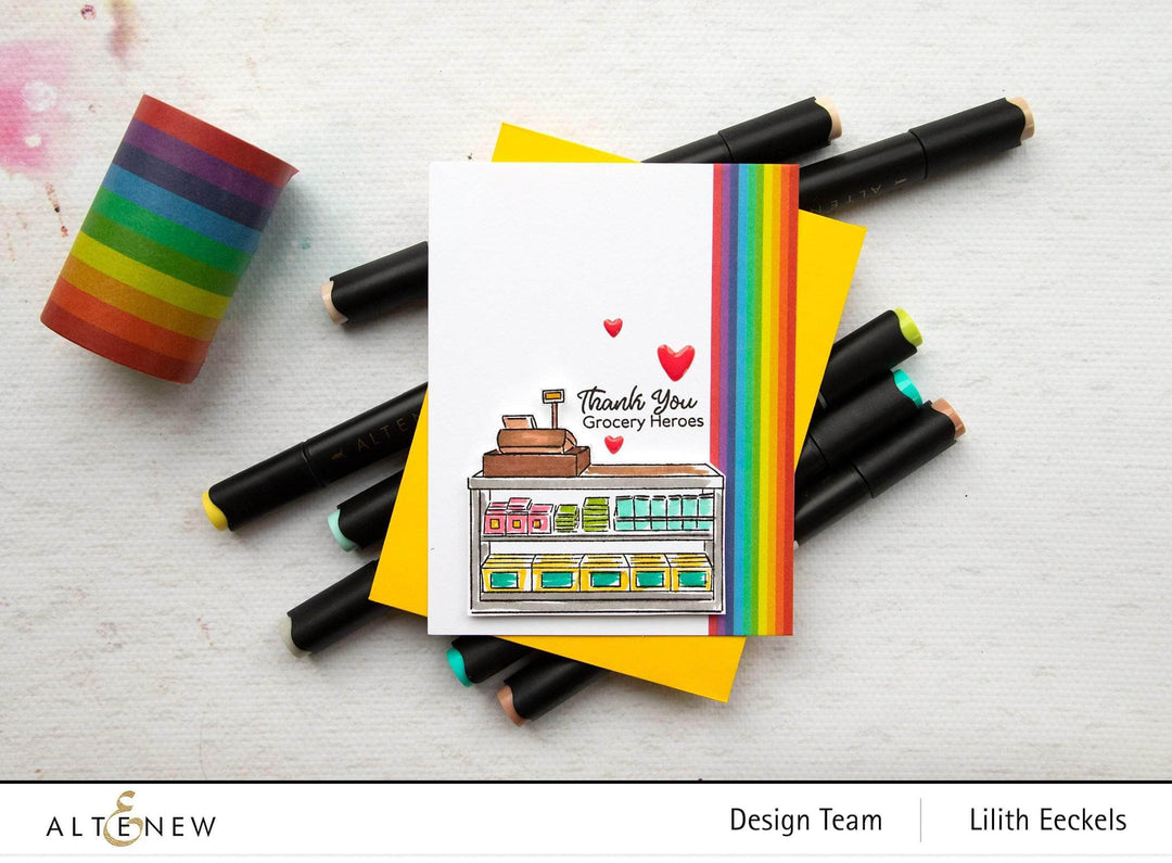 Photocentric Clear Stamps Grocery Heroes Stamp Set