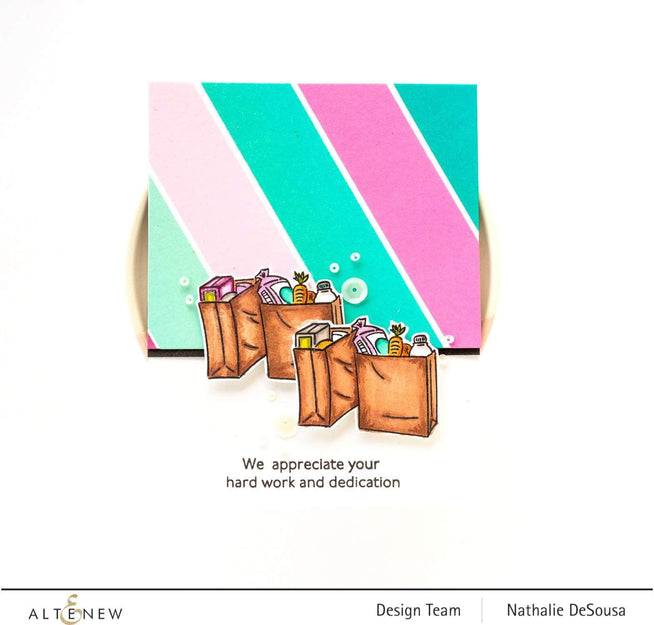 Photocentric Clear Stamps Grocery Heroes Stamp Set