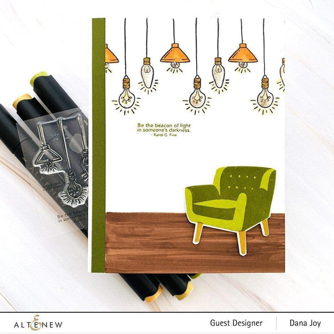Photocentric Clear Stamps Hanging Lights Stamp Set