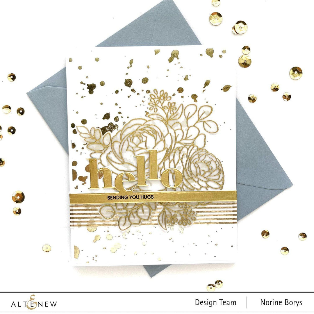 Photocentric Clear Stamps Happy Petals Stamp Set