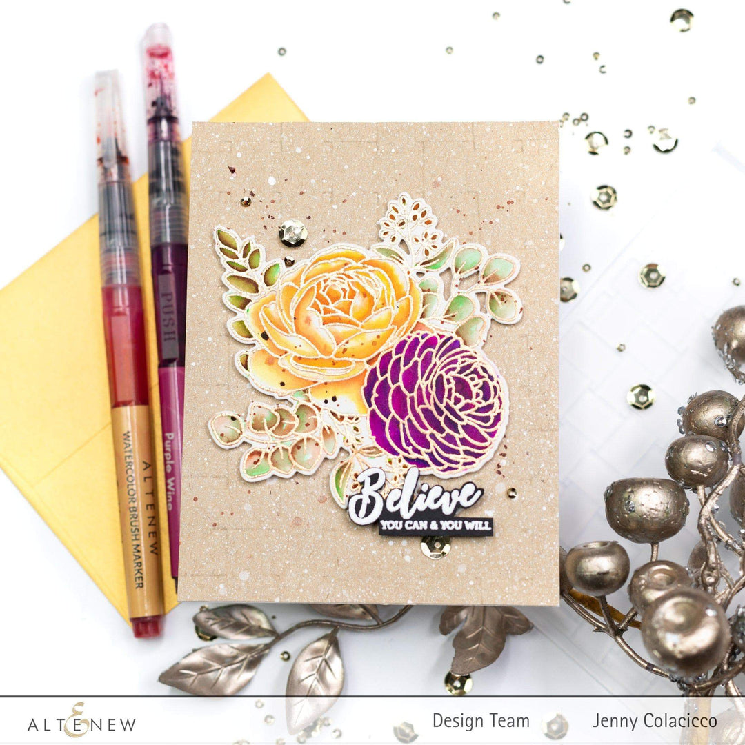 Photocentric Clear Stamps Happy Petals Stamp Set