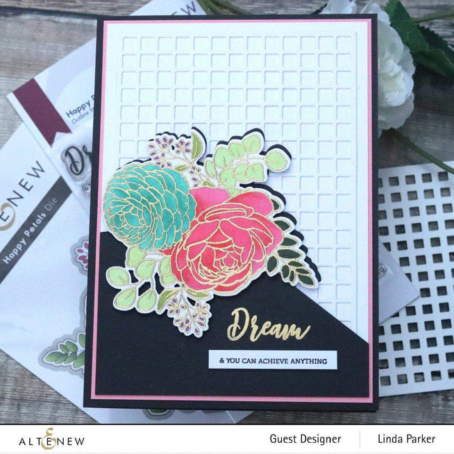 Photocentric Clear Stamps Happy Petals Stamp Set
