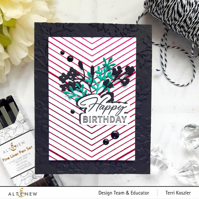 Photocentric Clear Stamps Happy Sentiments Stamp Set