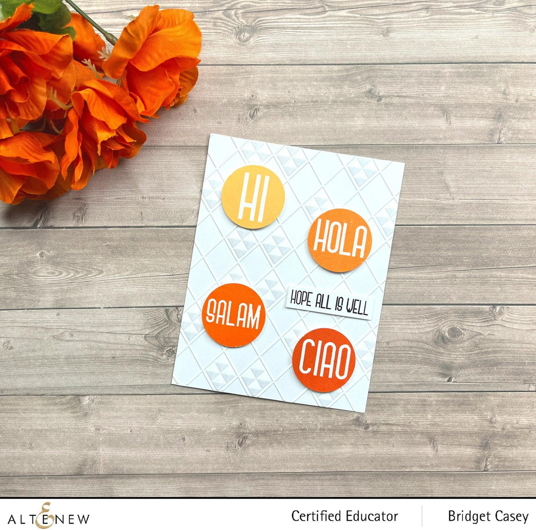 Photocentric Clear Stamps Hello Friend Stamp Set