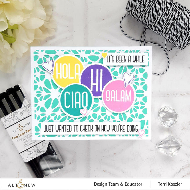 Photocentric Clear Stamps Hello Friend Stamp Set