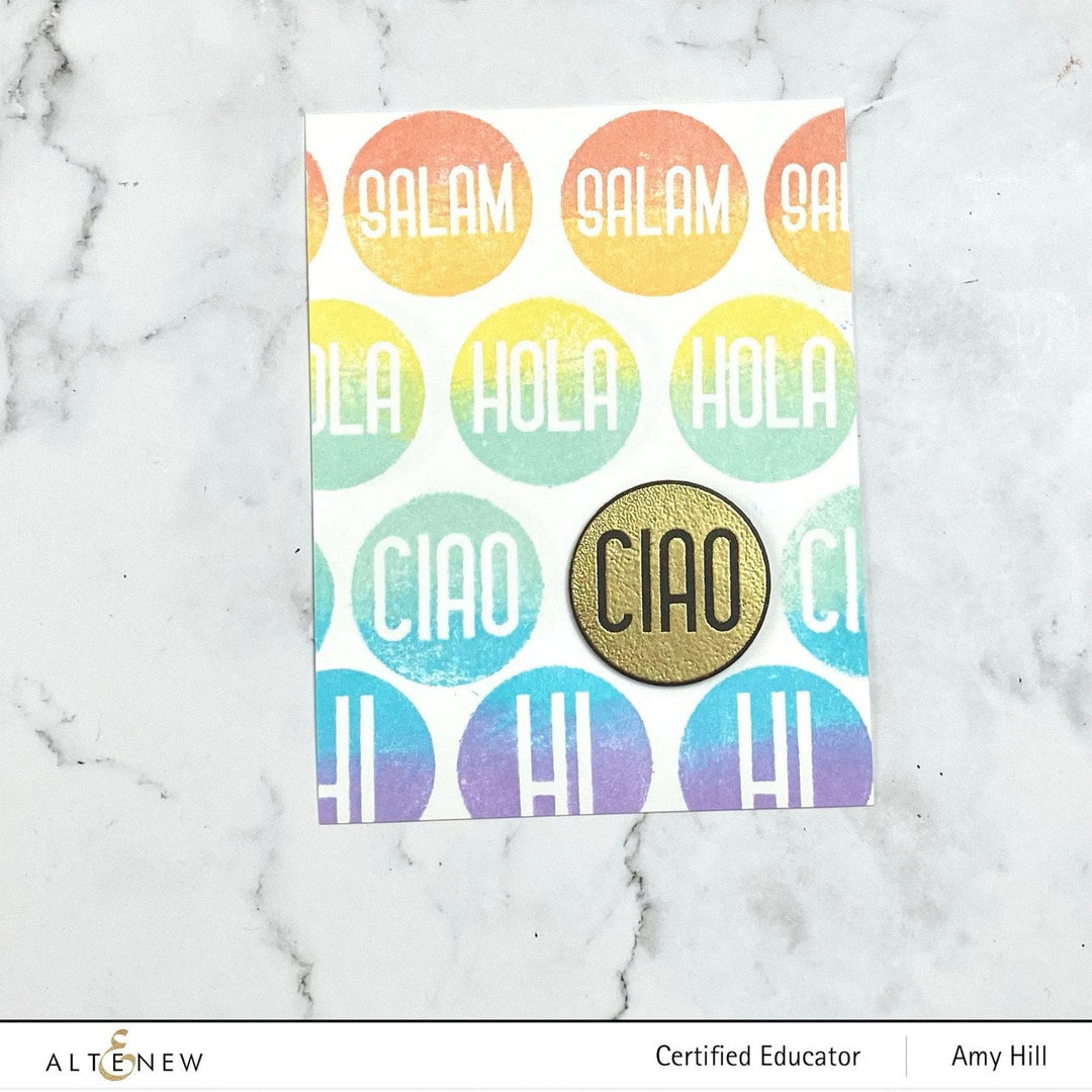 Photocentric Clear Stamps Hello Friend Stamp Set