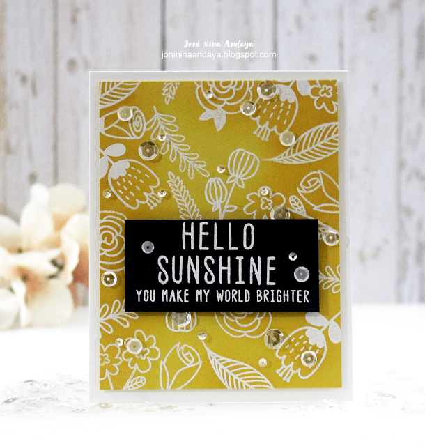 Photocentric Clear Stamps Hello Sunshine Stamp Set