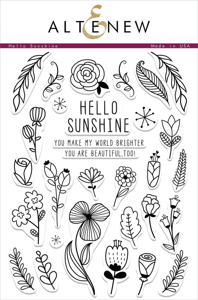 Photocentric Clear Stamps Hello Sunshine Stamp Set