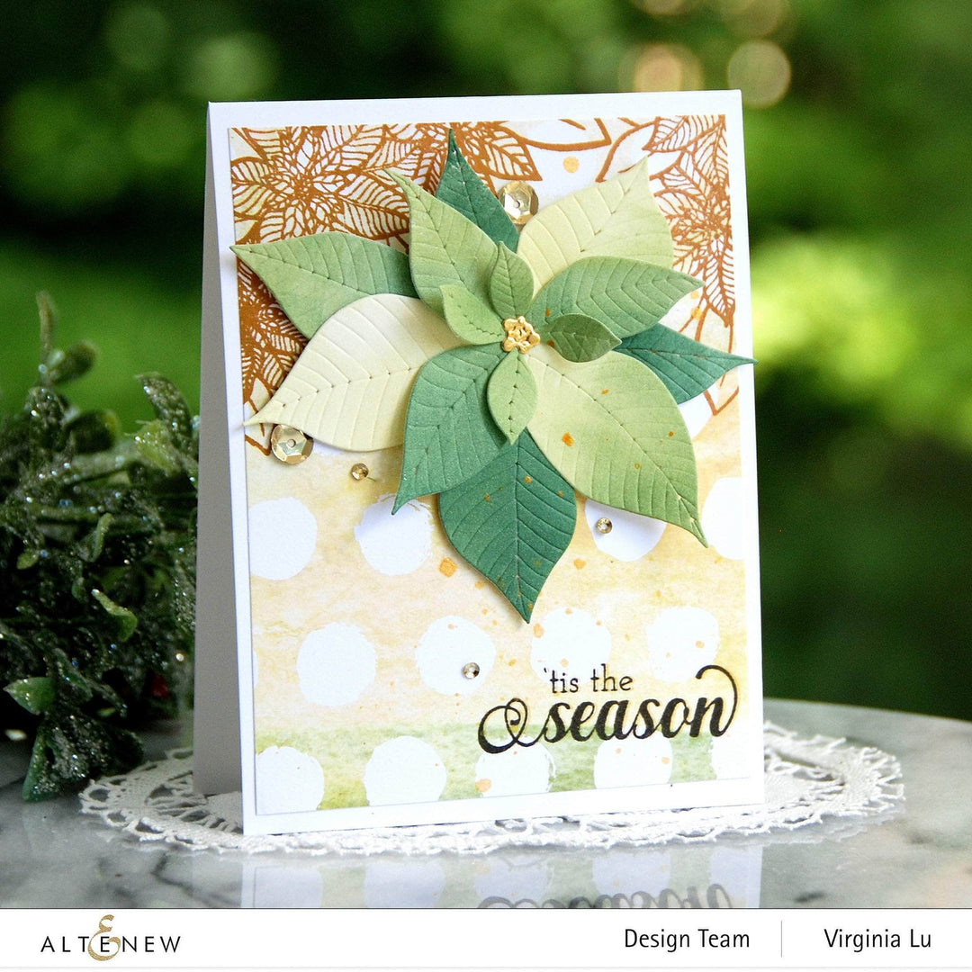 Photocentric Clear Stamps Holiday Flower Stamp Set