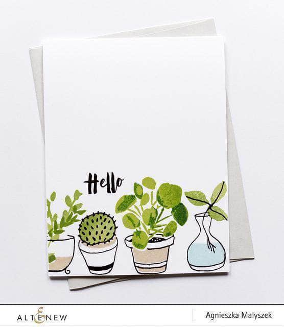 Photocentric Clear Stamps Indoor Garden Stamp Set