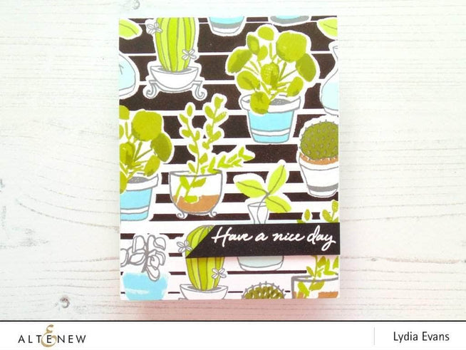 Photocentric Clear Stamps Indoor Garden Stamp Set