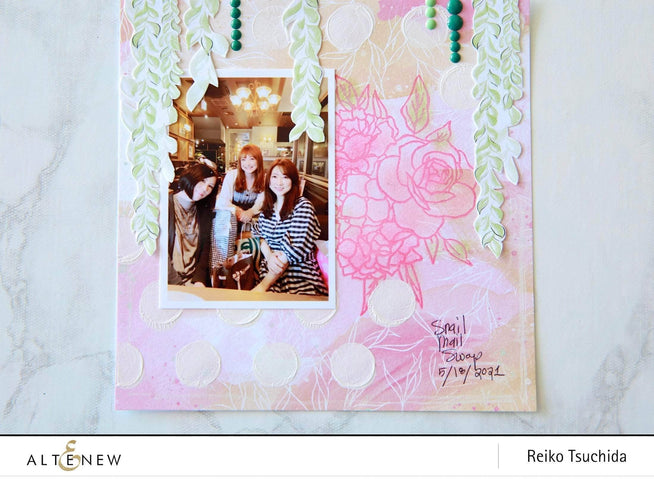 Photocentric Clear Stamps Inky Bouquet Stamp Set