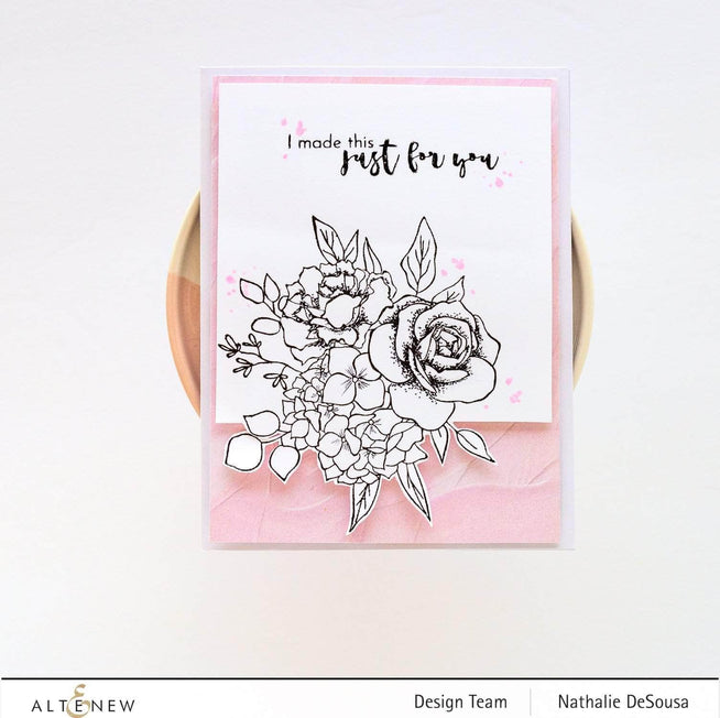 Photocentric Clear Stamps Inky Bouquet Stamp Set