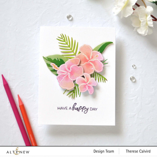 Photocentric Clear Stamps Linear Life: Tropical Garden Stamp Set