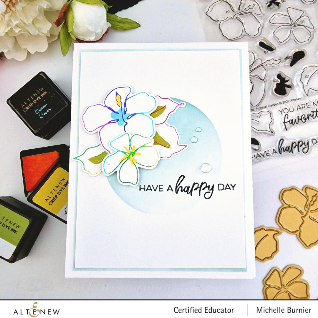 Photocentric Clear Stamps Linear Life: Tropical Garden Stamp Set