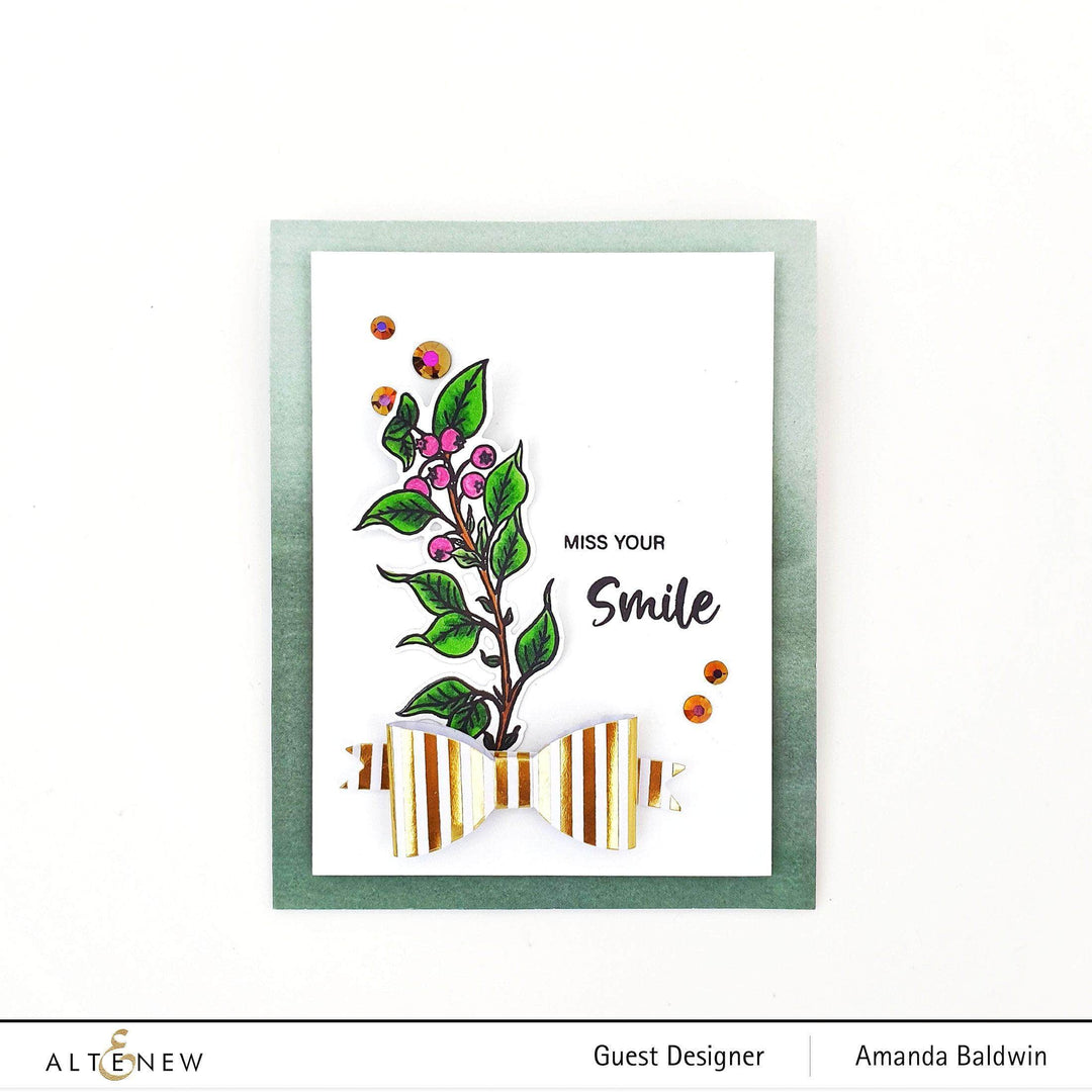 Photocentric Clear Stamps Lingonberry Branch Stamp Set