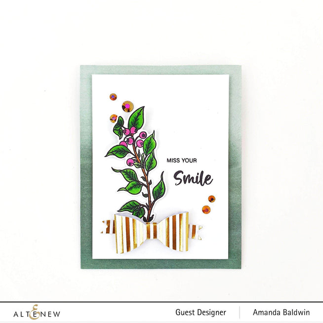 Photocentric Clear Stamps Lingonberry Branch Stamp Set
