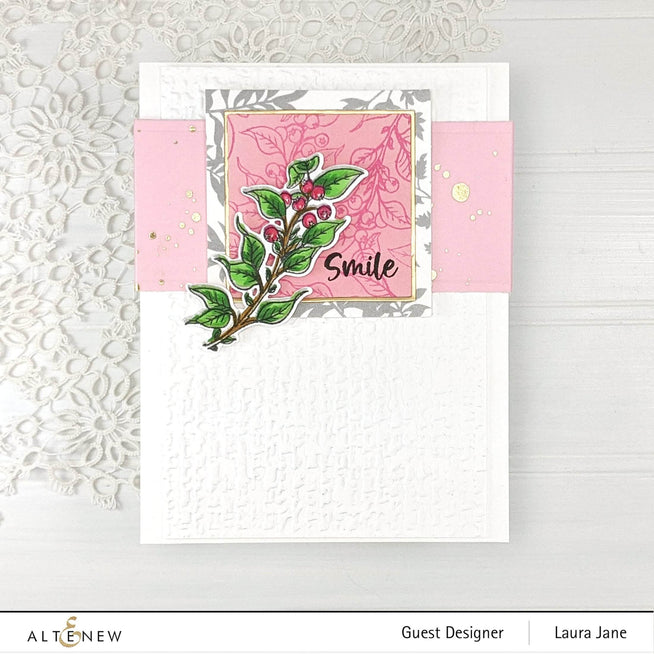 Photocentric Clear Stamps Lingonberry Branch Stamp Set