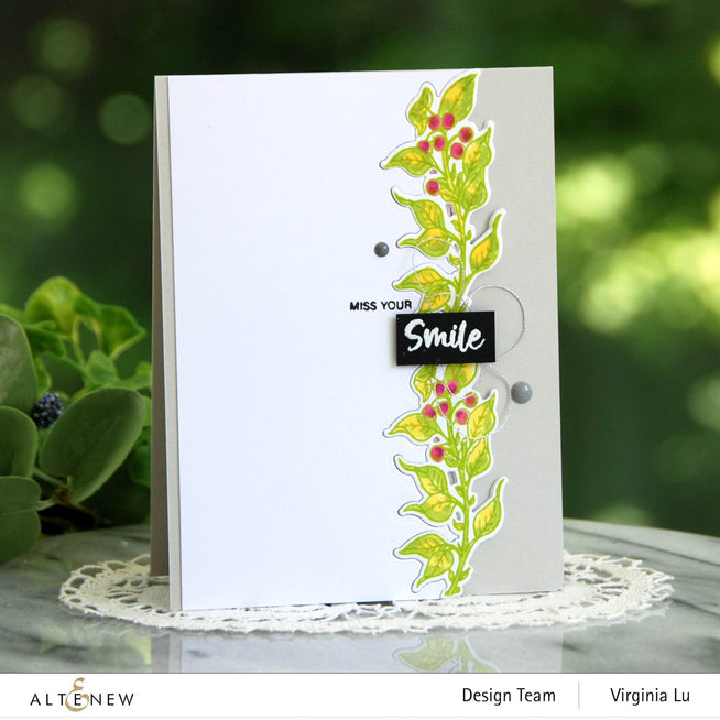 Photocentric Clear Stamps Lingonberry Branch Stamp Set