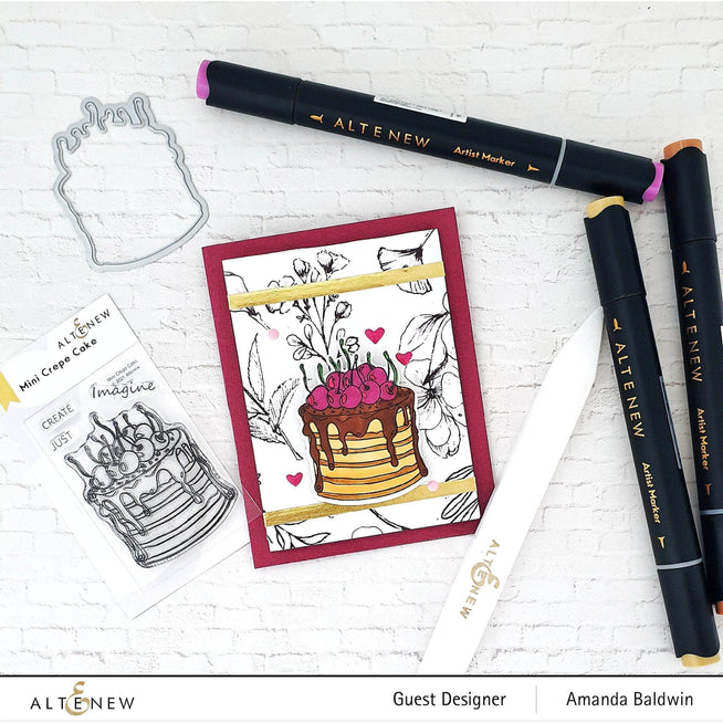 Photocentric Clear Stamps Mini Crepe Cake Stamp Set