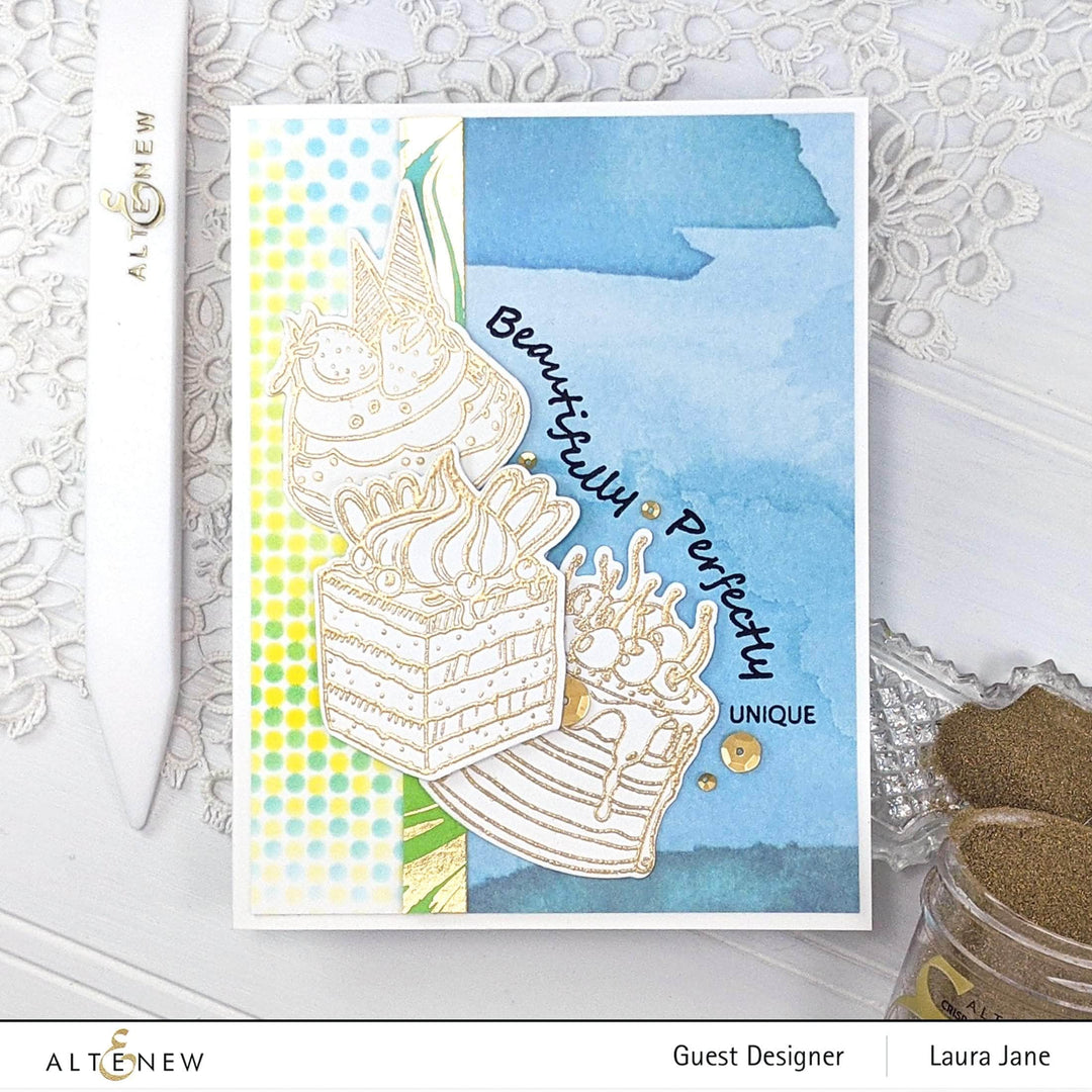 Photocentric Clear Stamps Mini Crepe Cake Stamp Set